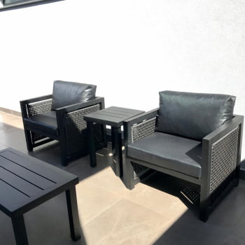 Conjunto De Sofá e Poltronas Dubai