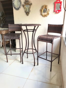 Conjunto Mesa Bistrô Full Junco