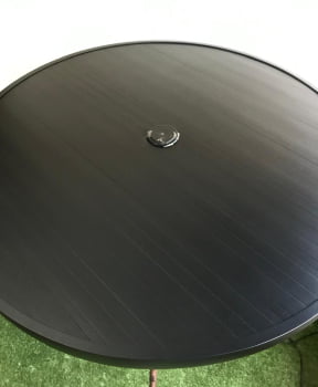 Prato Giratório Para Mesa Alumínio 75cm Sobrepor