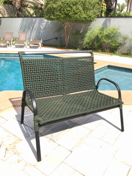 Namoradeira alumínio e corda náutica